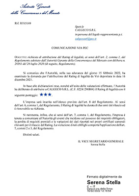 Rating Legalità
